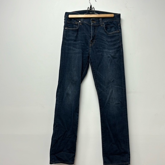 7 for all mankind jeans slimmy straigth leg blue jeans size 30 - Picture 1 of 8
